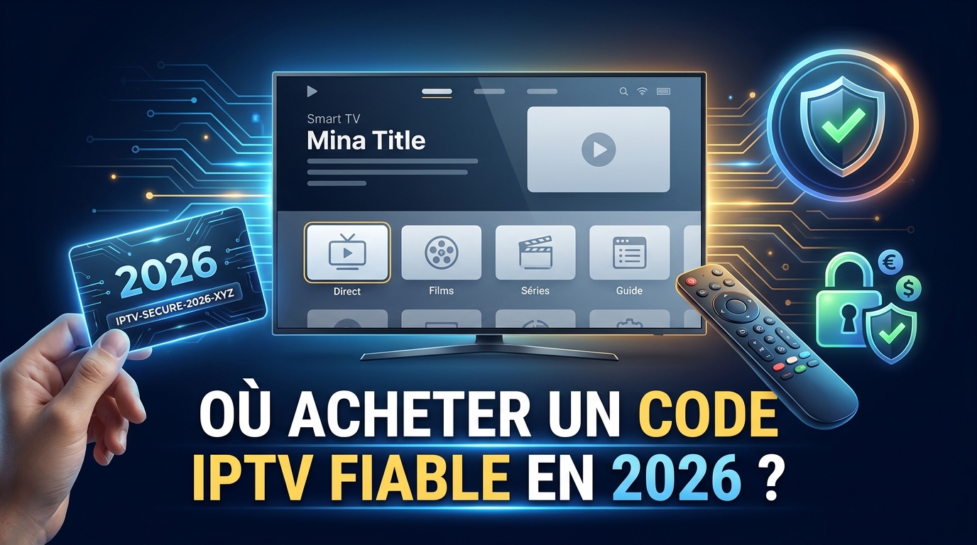 Où acheter un code IPTV fiable en 2026