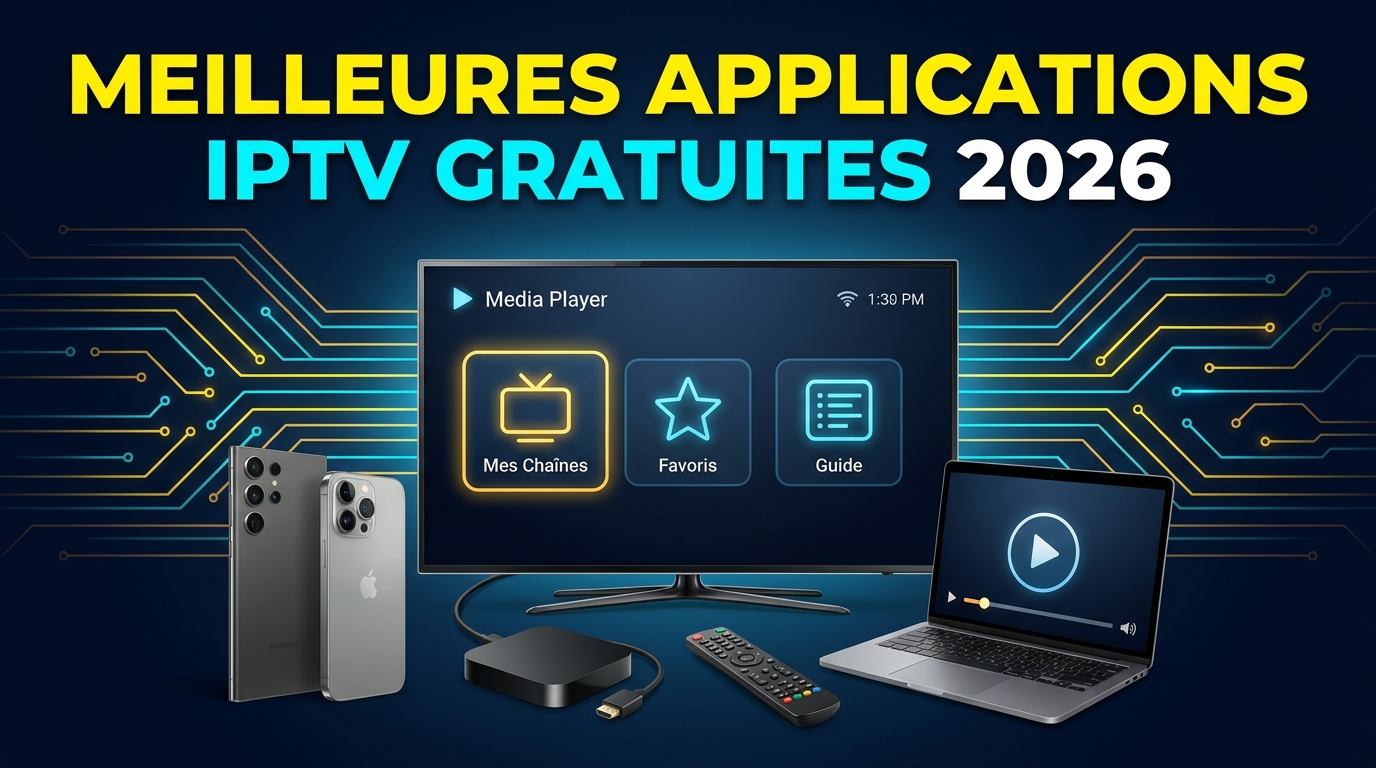Meilleures applications IPTV gratuites en 2026