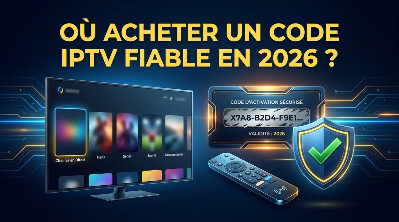 Acheter un code IPTV fiable en 2026 sur Smart TV